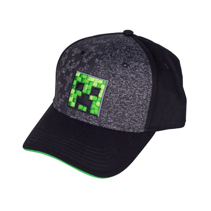 ASTRA - sapcă Minecraft Creeper - Negru