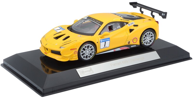 BBURAGO - 1:43 Ferrari Racing 488 CHALLENGE