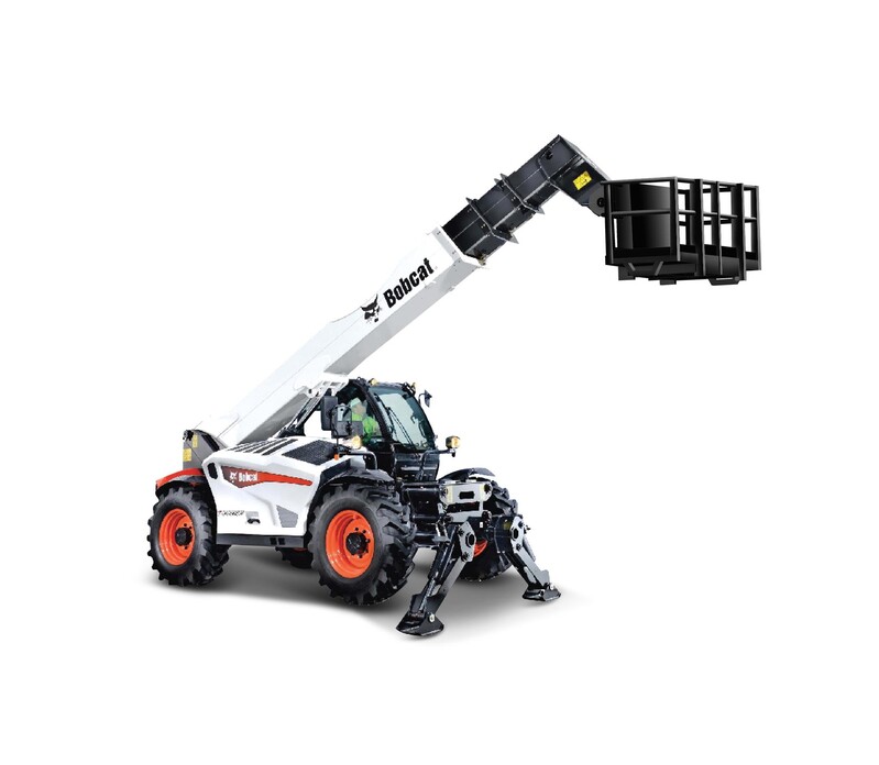 BBURAGO - 1:50 Bobcat T40.180SLP Telehandler w / Man Platform