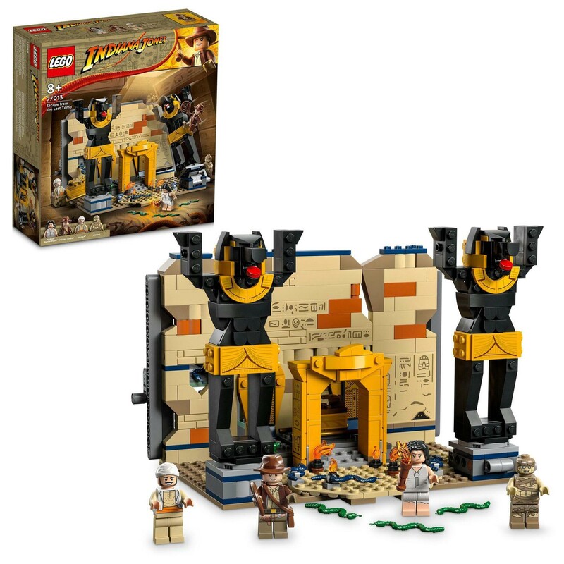 LEGO - Indiana Jones 77013 Evadare din mormântul pierdut