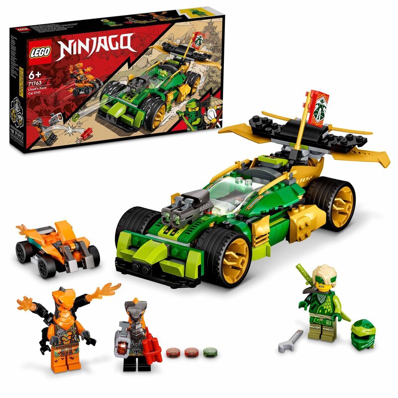 LEGO - Ma?ina de curse NINJAGO71763 Lloyd's EVO