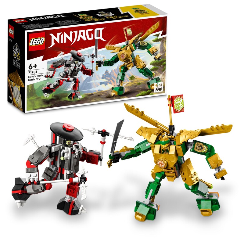 LEGO - NINJAGO71781 Lloyd ?i bătălia robo?ilor EVO