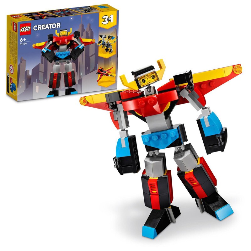 LEGO - Super robot Creator 3 în 1 31124