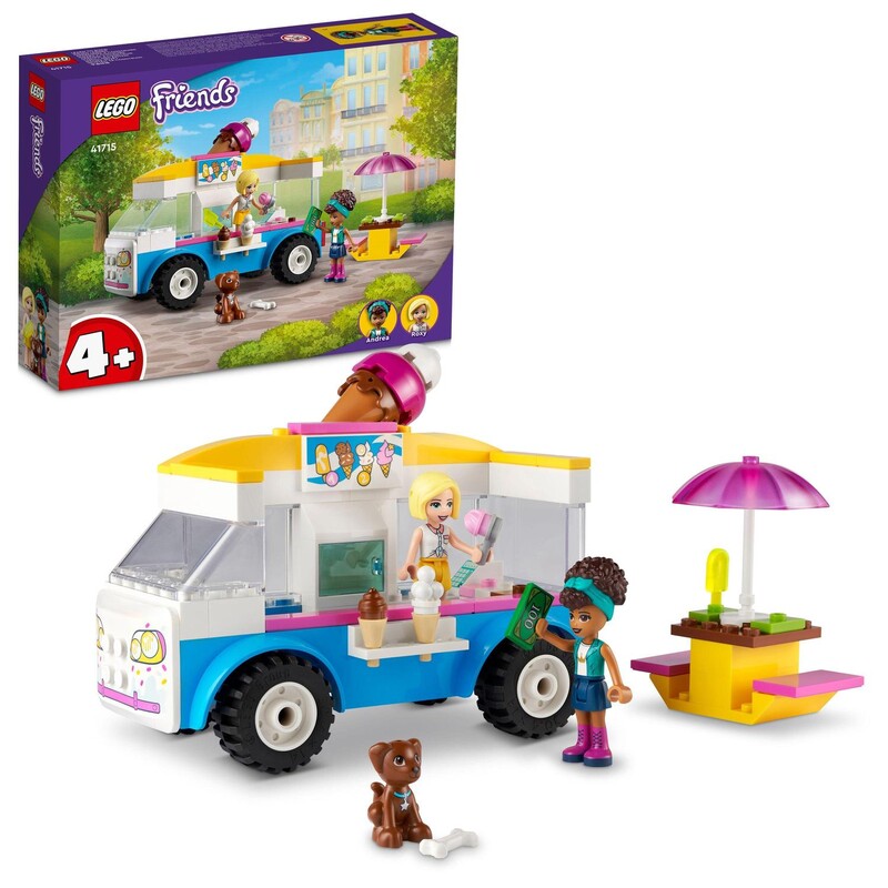 LEGO - Furgonetă cu înghe?ată Friends 41715