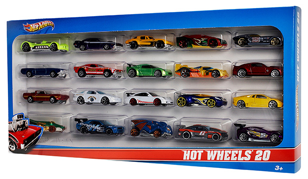 MATTEL - Hot Wheels Cars 20 buc H7045