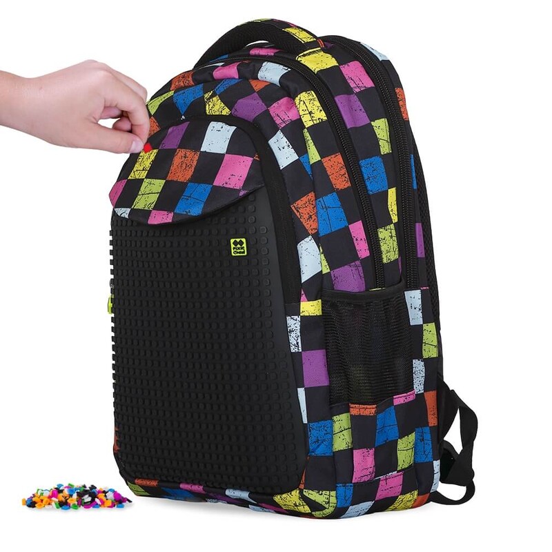 PIXIE CREW - Rucsac pentru studenti COLOURFUL COCKS