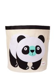 3 SPROUTS - Coș de jucării Panda Black & White