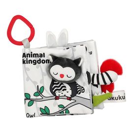 AKUKU - Carte pentru copii cu contrast senzorial Animal