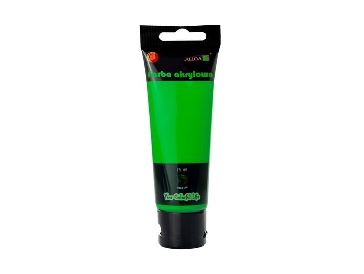 ALIGA - Vopsea acrilică 75 ml neon verde FTN-304