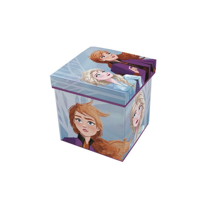 ARDITEX - Cutie de depozitare cu capac / taburet 2 în 1 DISNEY FROZEN 2, WD12905