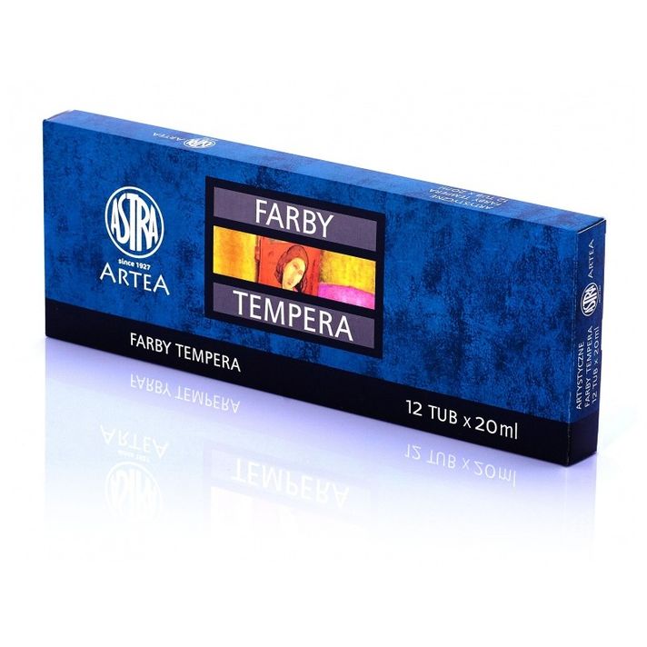 ASTRA - ARTEA Vopsea tempera Profi 12x20ml, 83414900