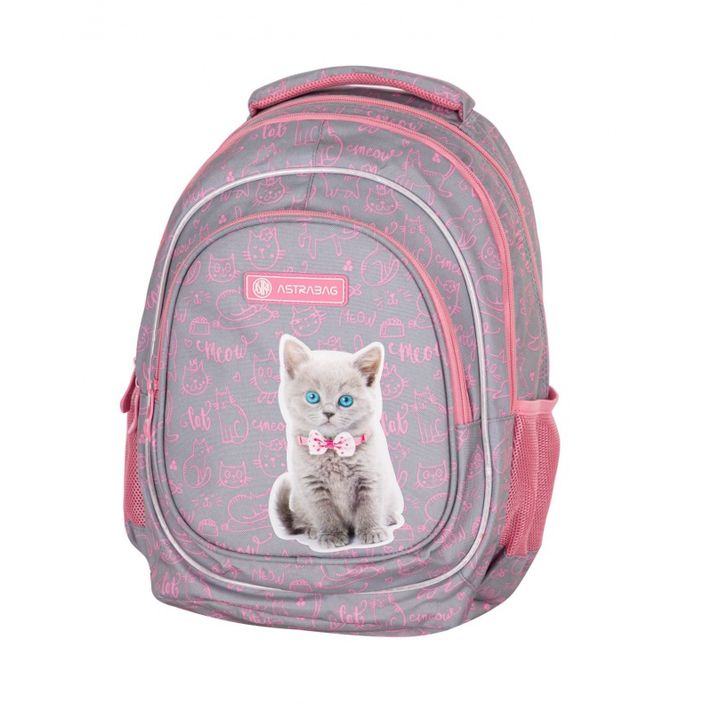 ASTRA - ASTRABAG Rucsac școlar pentru clasa întâi PINK KITTY, AB330, 502022139