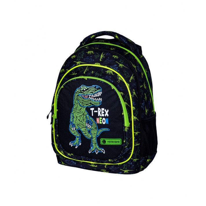 ASTRA - ASTRABAG Rucsac școlar pentru clasa I T-REX NEON, AB330, 502023064