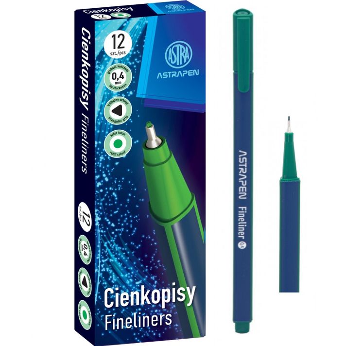 ASTRA - ASTRAPen, Liner 0,4mm, verde, 202023006