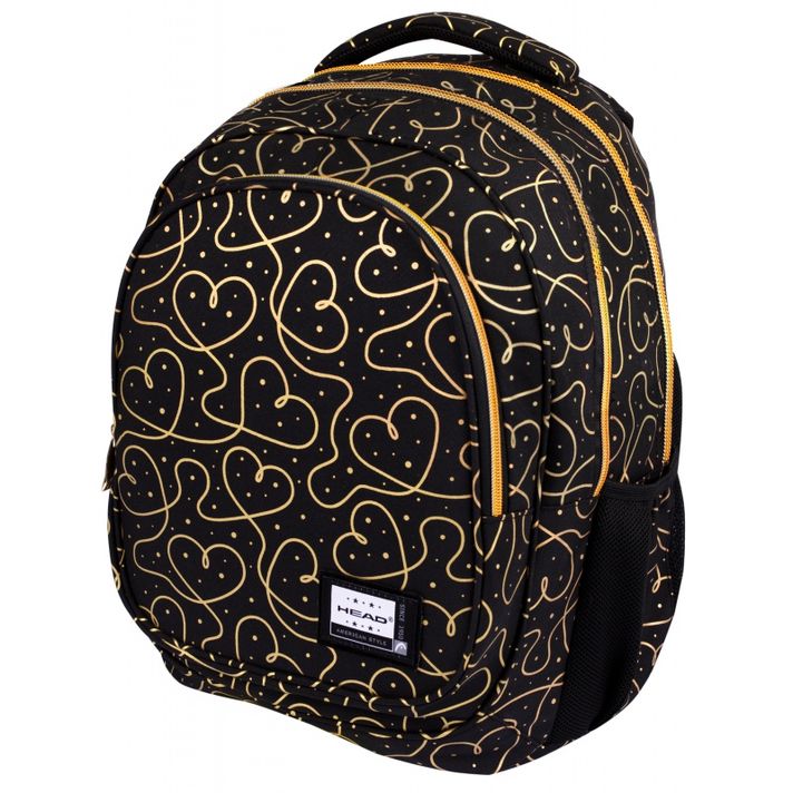 ASTRA - Rucsac scolar Head - Golden Hearts