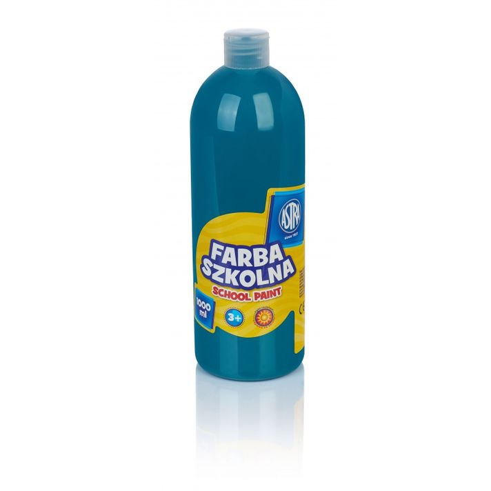 ASTRA - Vopsea tempera pentru afișe 1000ml Turcoaz, 301217064