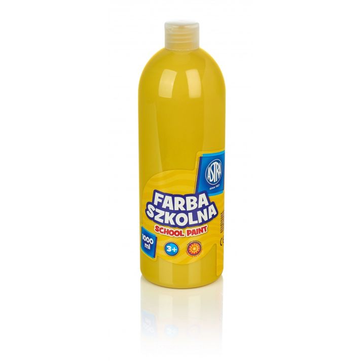 ASTRA - Vopsea tempera pentru afișe 1000ml Galben, 301217053