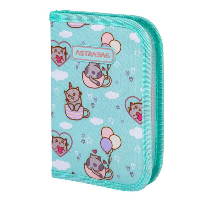 ASTRA - Penar de creioane cu capac rabatabil fără rezerve AstraBAG KITTY'S WORLD, AC1, 503024001