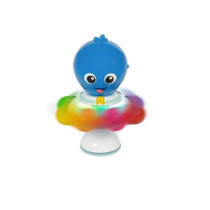 BABY EINSTEIN - Jucărie senzorială cu ventuză pentru caracatiță Opus's Spin & Sea 3m+