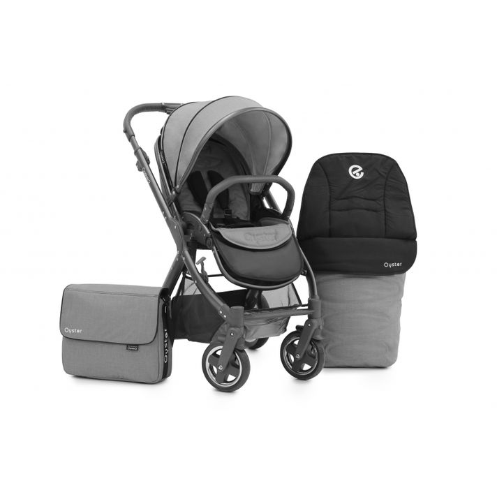 BABYSTYLE  - Oyster 2 City Grey (carucior+geantă+sac de picioare)