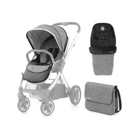 BABYSTYLE  - Oyster 2/ Max set textil Wolf Grey 2019