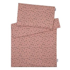 BELISIMA - Set de pătuț din bumbac Soft 90/120 roz