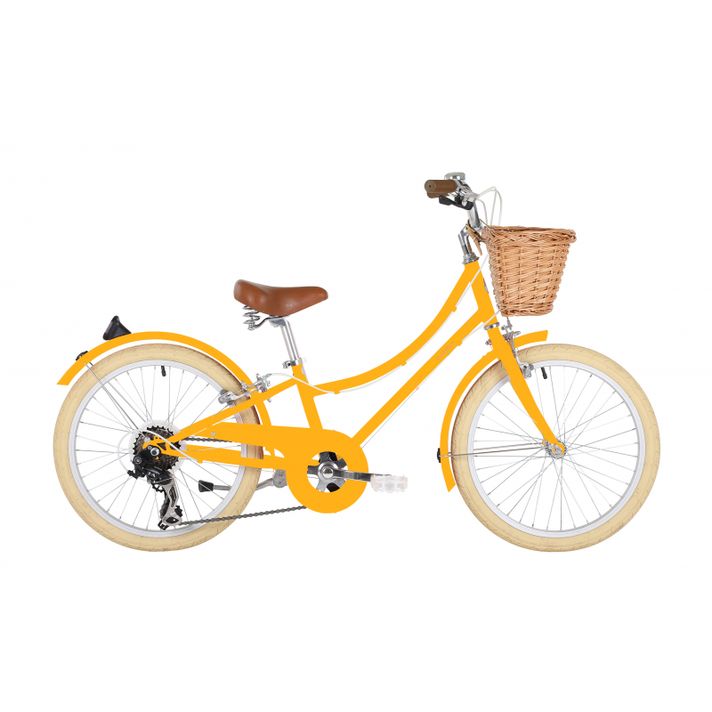 BOBBIN - Bicicletă pentru copii Gingersnap 20" Yellow