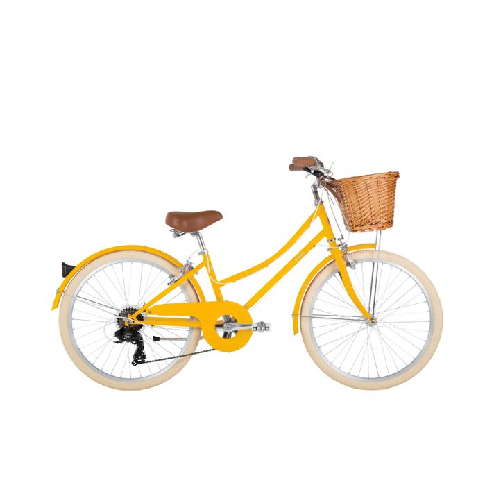 BOBBIN - Bicicletă pentru copii Gingersnap 24" Yellow