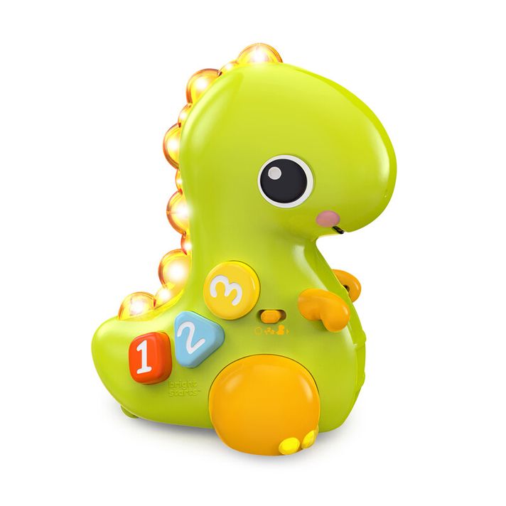 BRIGHT STARTS - Jucărie muzicală cu lumină care se mișcă Dino, 6m+