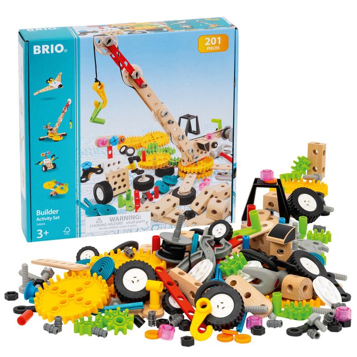 BRIO - Builder - Set bricolaj 201 buc