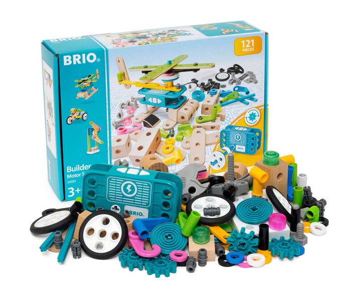 BRIO - Builder - set de constructii set cu motor