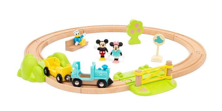 BRIO - Set de tren Mickey Mouse Disney and Friends