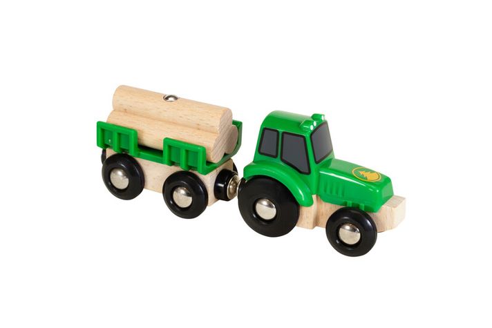 BRIO - Tractor cu remorcă și încărcătură