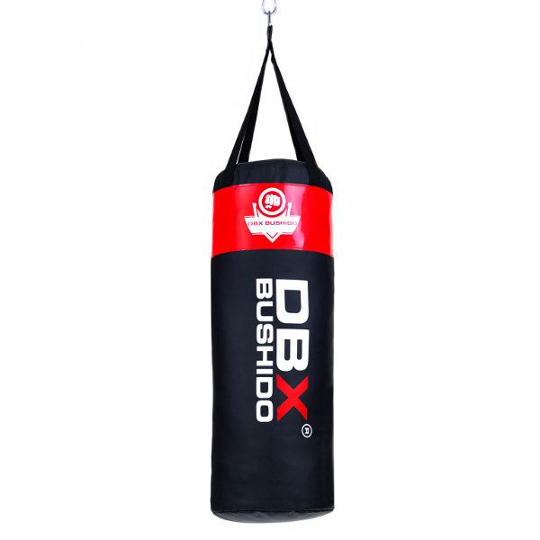 BUSHIDO - Sac de box DBX 80cm / 30cm 15-20kg pentru copii, roșu