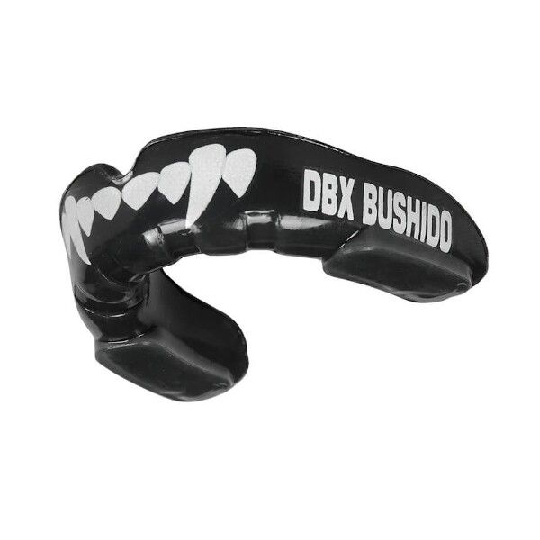 BUSHIDO - Protector bucal DBX MG-2 negru cu colti