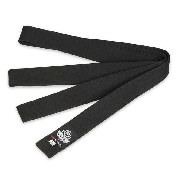 BUSHIDO - Negru centură pentru kimono DBX OBI, 300cm