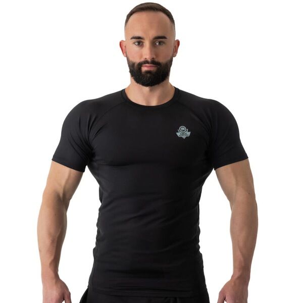 BUSHIDO - Tricou de antrenament pentru bărbați DBX Rashguard RS Black, L