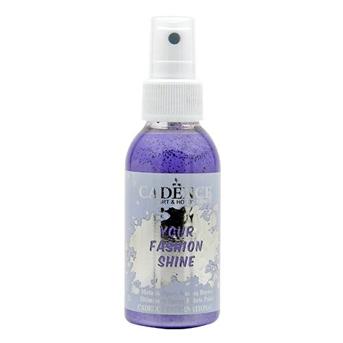 CADENCE - Spray cu perle pentru textile închise la culoare,violet100ml