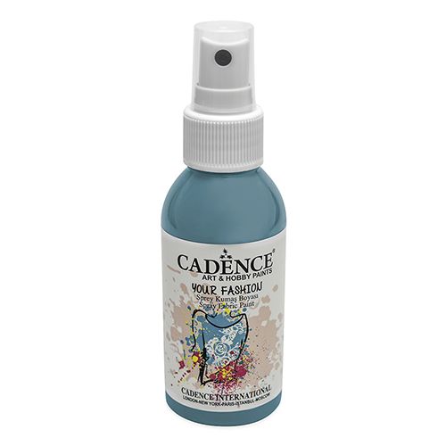 CADENCE - Vopsea textilă spray, turcoaz, 100ml