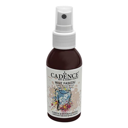 CADENCE - Vopsea textilă spray, burgundy, 100ml