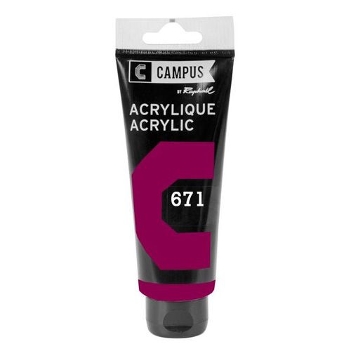 CAMPUS - SE vopsea acrilică Campus 100 ml deep magenta 671