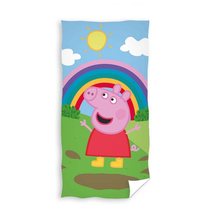 CARBOTEX - Prosop din bumbac 70/140cm PEPPA PIG, PP224048