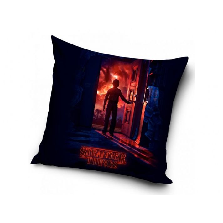 CARBOTEX - Pernă decorativă reversibilă STRANGER THINGS, 40/40cm, STR213005