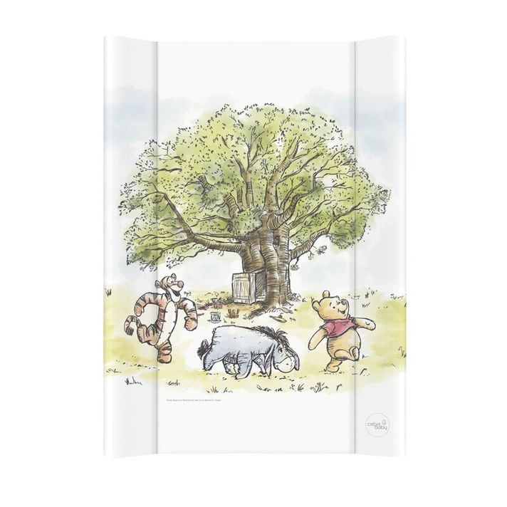 CEBA - Saltea de schimbat cu o placă solidă COMFORT 50x70 Disney Winnie the Pooh