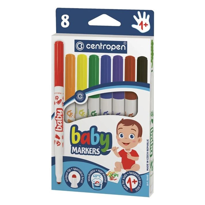 CENTROPEN - Markere Baby Markers (de la 1 an de copil)