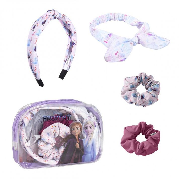 CERDÁ - Beauty set DISNEY FROZEN (bentițe, elastice), 2500001946