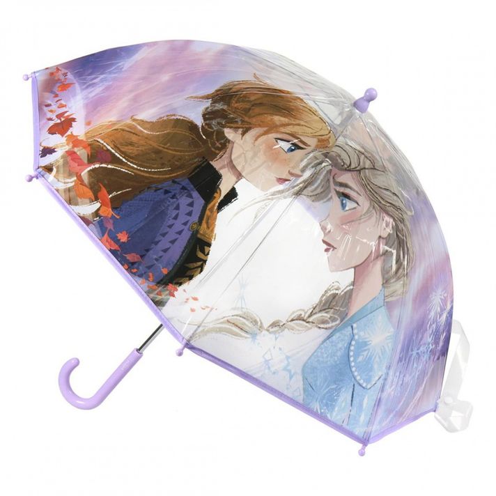 CERDÁ - Umbrelă pentru copii DISNEY FROZEN II Transparent, 2400000511