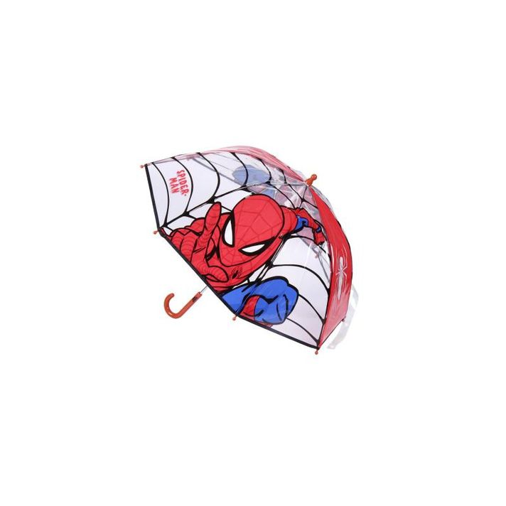 CERDÁ - Umbrelă pentru copii SPIDERMAN Transparent, 2400000654