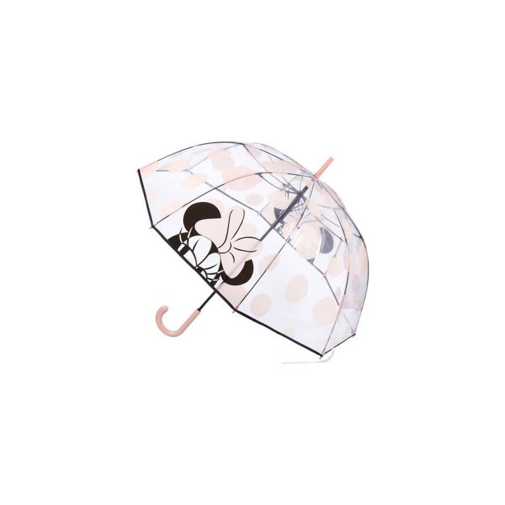 CERDÁ - Umbrelă elegantă pentru adulți MINNIE MOUSE Transparent, 2400000674