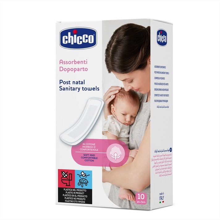 CHICCO - Tampoane postnatale super absorbante 10 buc